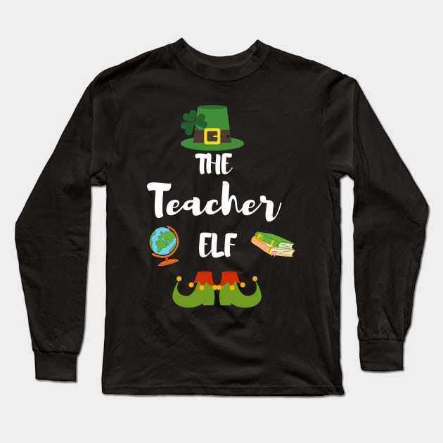 The teacher elf Long Sleeve T-Shirt by OrionBlue